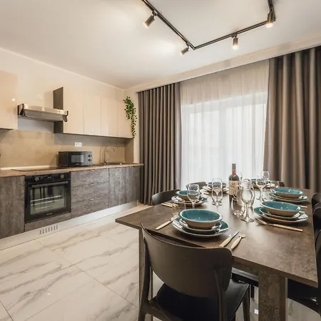 New - Only Unit 3 Modern 2-bedroom With Common Heated Jacuzzi By Sf Homes * San Ġiljan